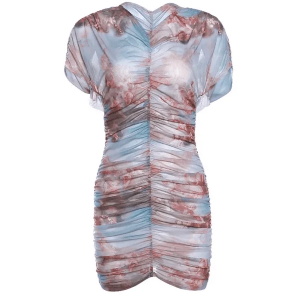 Angel Mesh mini dress